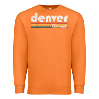 Carrot denver colorado vintage 70's 80's retro style men women t shirt Premium Sweatshirt - linhVisuals