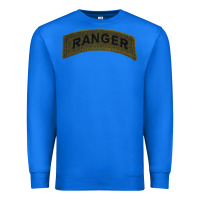 True Royal army ranger tab subdued infantry grunt pullover hoodie Premium Sweatshirt - linhVisuals