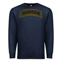 Navy army ranger tab subdued infantry grunt pullover hoodie Premium Sweatshirt - linhVisuals