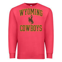 Cardinal kids wyoming cowboys apparel gameday arch over cowboys t shirt Premium Sweatshirt - linhVisuals