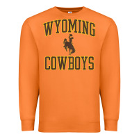 Carrot kids wyoming cowboys apparel gameday arch over cowboys t shirt Premium Sweatshirt - linhVisuals