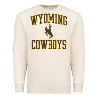 Sandshell kids wyoming cowboys apparel gameday arch over cowboys t shirt Premium Sweatshirt - linhVisuals
