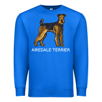 True Royal airedale terrier crazy dog lover sweatshirt Premium Sweatshirt - linhVisuals