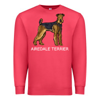 Cardinal airedale terrier crazy dog lover sweatshirt Premium Sweatshirt - linhVisuals