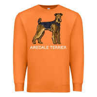 Carrot airedale terrier crazy dog lover sweatshirt Premium Sweatshirt - linhVisuals