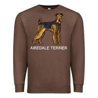 Chestnut airedale terrier crazy dog lover sweatshirt Premium Sweatshirt - linhVisuals