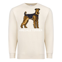 Sandshell airedale terrier crazy dog lover sweatshirt Premium Sweatshirt - linhVisuals