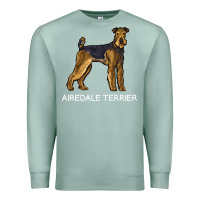 Seafoam airedale terrier crazy dog lover sweatshirt Premium Sweatshirt - linhVisuals