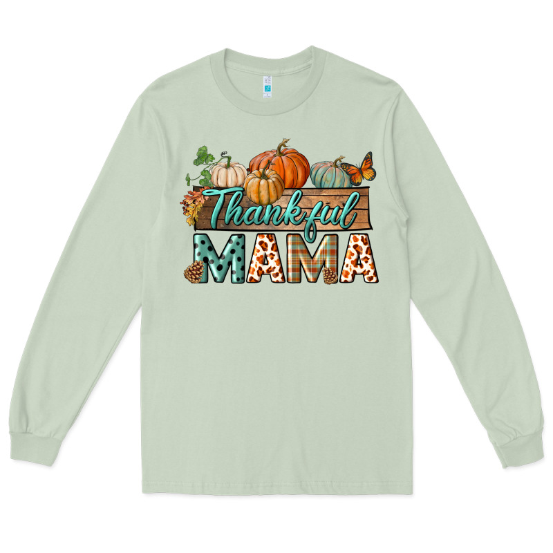 Thankful Mama Long Sleeve Tee by BundleAndBundleShop | Teevron