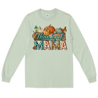 Matcha thankful mama Long Sleeve Tee - BundleAndBundleShop