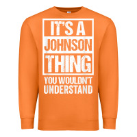 Carrot it's a johnson thing   you wouldn't understand   family name t shirt Premium Sweatshirt - linhVisuals