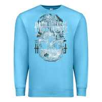 Ocean Blue papa roach   official merchandise   loyalty t shirt Premium Sweatshirt - linhVisuals