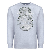 Heather Grey papa roach   official merchandise   loyalty t shirt Premium Sweatshirt - linhVisuals