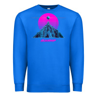 True Royal pink sun   official gunship t shirt Premium Sweatshirt - linhVisuals