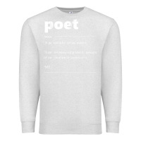 Oatmeal Heather poet definition funny for poet drama poetry poems t shirt Premium Sweatshirt - linhVisuals