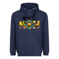 Navy girl mom Heavyweight Hoodie - JahusDesignShop