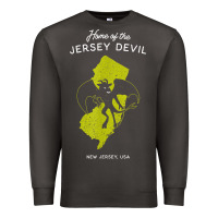 Smoke home of the jersey devil   new jersey, usa t shirt Premium Sweatshirt - linhVisuals