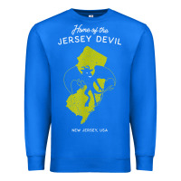 True Royal home of the jersey devil   new jersey, usa t shirt Premium Sweatshirt - linhVisuals