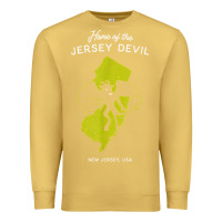 Antique Gold home of the jersey devil   new jersey, usa t shirt Premium Sweatshirt - linhVisuals