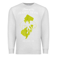Oatmeal Heather home of the jersey devil   new jersey, usa t shirt Premium Sweatshirt - linhVisuals