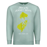 Seafoam home of the jersey devil   new jersey, usa t shirt Premium Sweatshirt - linhVisuals
