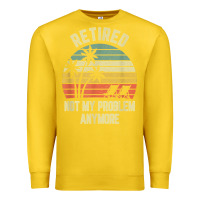 Lemon retired shirt not my problem anymore funny retirement t shirt Premium Sweatshirt - linhVisuals