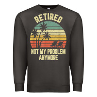 Smoke retired shirt not my problem anymore funny retirement t shirt Premium Sweatshirt - linhVisuals