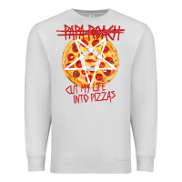 Dove Grey papa roach   official merchandise  cut my life into pizzas t shirt Premium Sweatshirt - linhVisuals