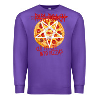 Purple papa roach   official merchandise  cut my life into pizzas t shirt Premium Sweatshirt - linhVisuals