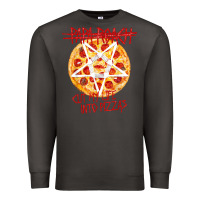 Smoke papa roach   official merchandise  cut my life into pizzas t shirt Premium Sweatshirt - linhVisuals