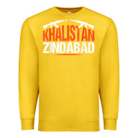 Lemon sikh khalistan zindabad singh punjabi t shirt Premium Sweatshirt - linhVisuals