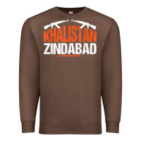 Sikh Khalistan Zindabad Singh Punjabi T Shirt Premium Sweatshirt | Teevron