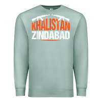 Seafoam sikh khalistan zindabad singh punjabi t shirt Premium Sweatshirt - linhVisuals