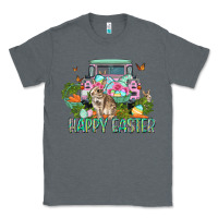 Charcoal Heather Happy Easter Day Classic Tee - CowGirlArtShop