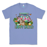 Colony Blue Happy Easter Day Classic Tee - CowGirlArtShop