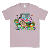 Lilac Happy Easter Day Classic Tee - CowGirlArtShop