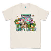 Natural Happy Easter Day Classic Tee - CowGirlArtShop