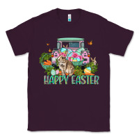 Plum Happy Easter Day Classic Tee - CowGirlArtShop