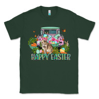 Sports Green Happy Easter Day Classic Tee - CowGirlArtShop