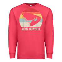 Cardinal retro more cowbell shirt funny drummer gift vintage t shirt Premium Sweatshirt - linhVisuals