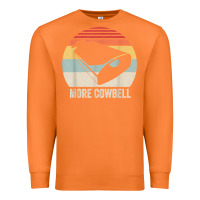 Carrot retro more cowbell shirt funny drummer gift vintage t shirt Premium Sweatshirt - linhVisuals