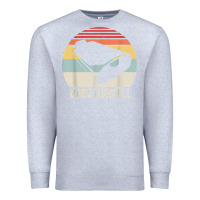 Heather Grey retro more cowbell shirt funny drummer gift vintage t shirt Premium Sweatshirt - linhVisuals
