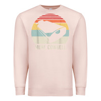 Pale Pink retro more cowbell shirt funny drummer gift vintage t shirt Premium Sweatshirt - linhVisuals