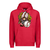 Cardinal baseball gnome Premium Hoodie - RacoonDesign