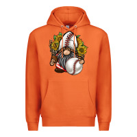 Carrot baseball gnome Premium Hoodie - RacoonDesign