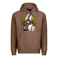 Chestnut baseball gnome Premium Hoodie - RacoonDesign