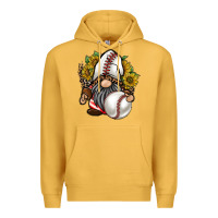 Mustard baseball gnome Premium Hoodie - RacoonDesign