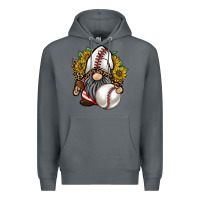 Rock baseball gnome Premium Hoodie - RacoonDesign