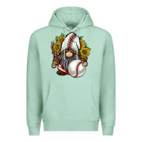 Seafoam baseball gnome Premium Hoodie - RacoonDesign