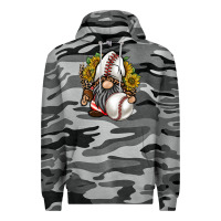 Slate Camo baseball gnome Premium Hoodie - RacoonDesign